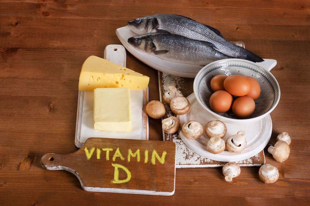 Foods for menopause vitamin D