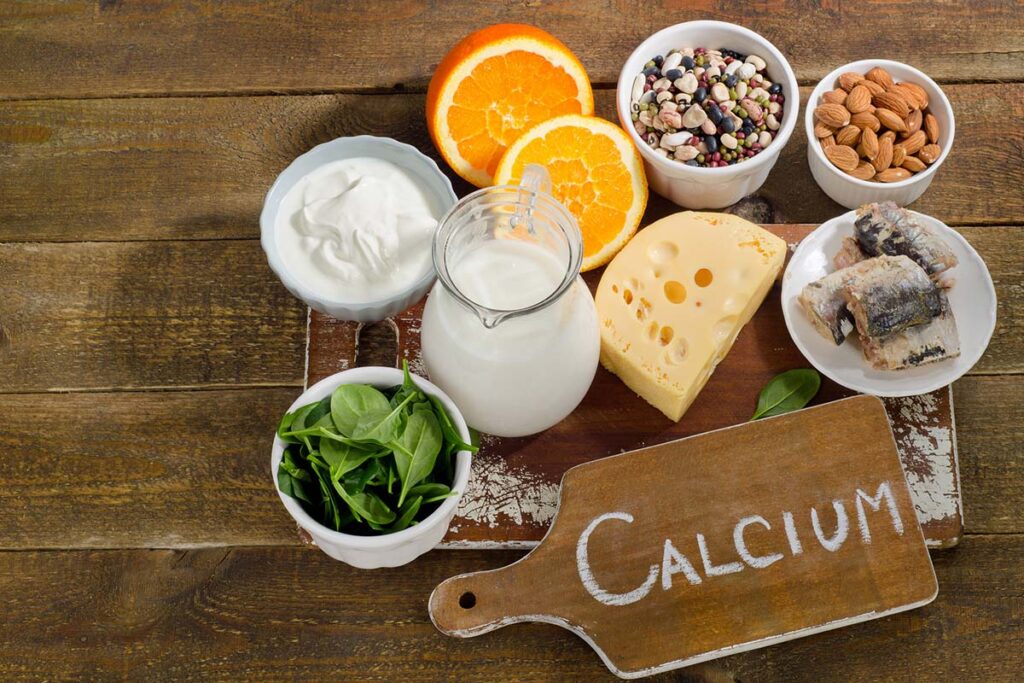 foods for menopause calcium