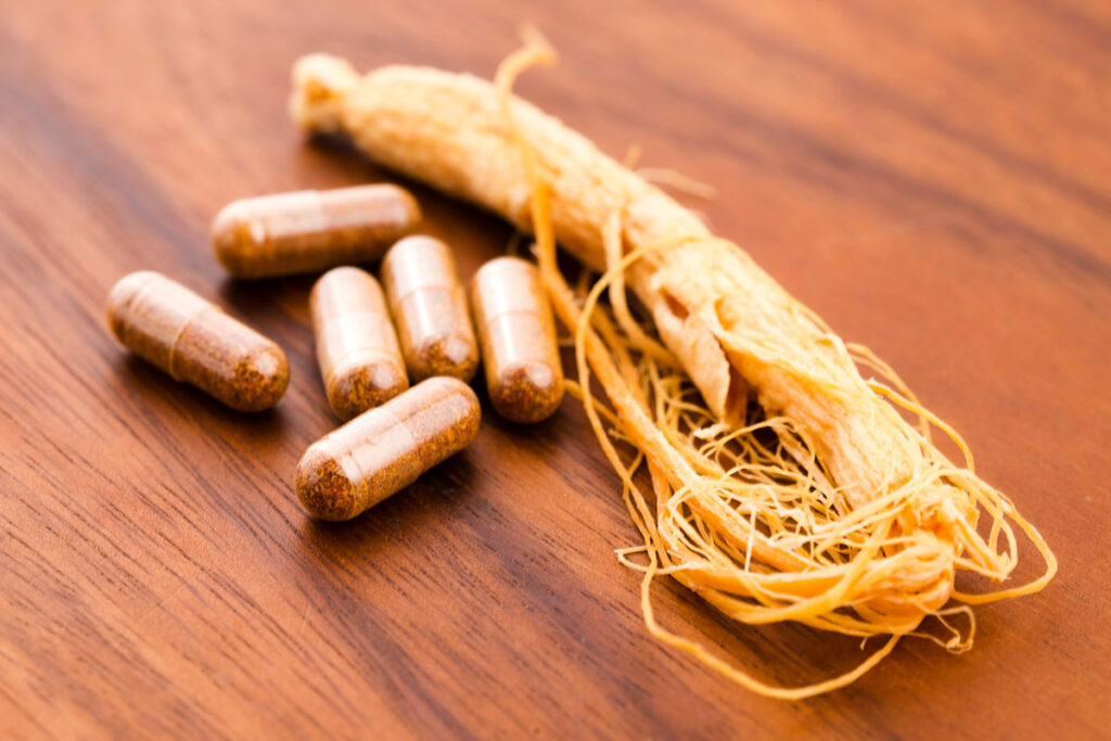 herbal menopause hot flash ginseng
