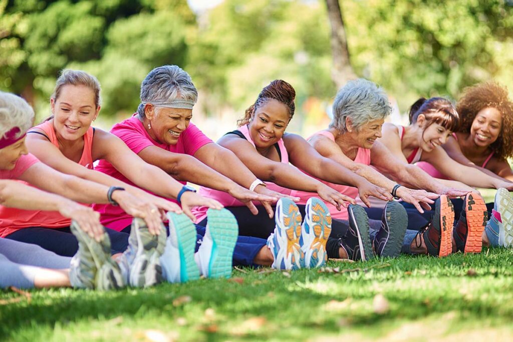 menopause blue zone exercise