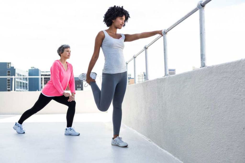 woman exercising to improve how they feel