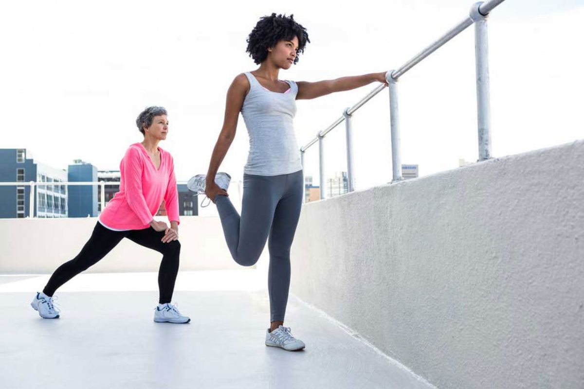 woman exercising to improve how they feel