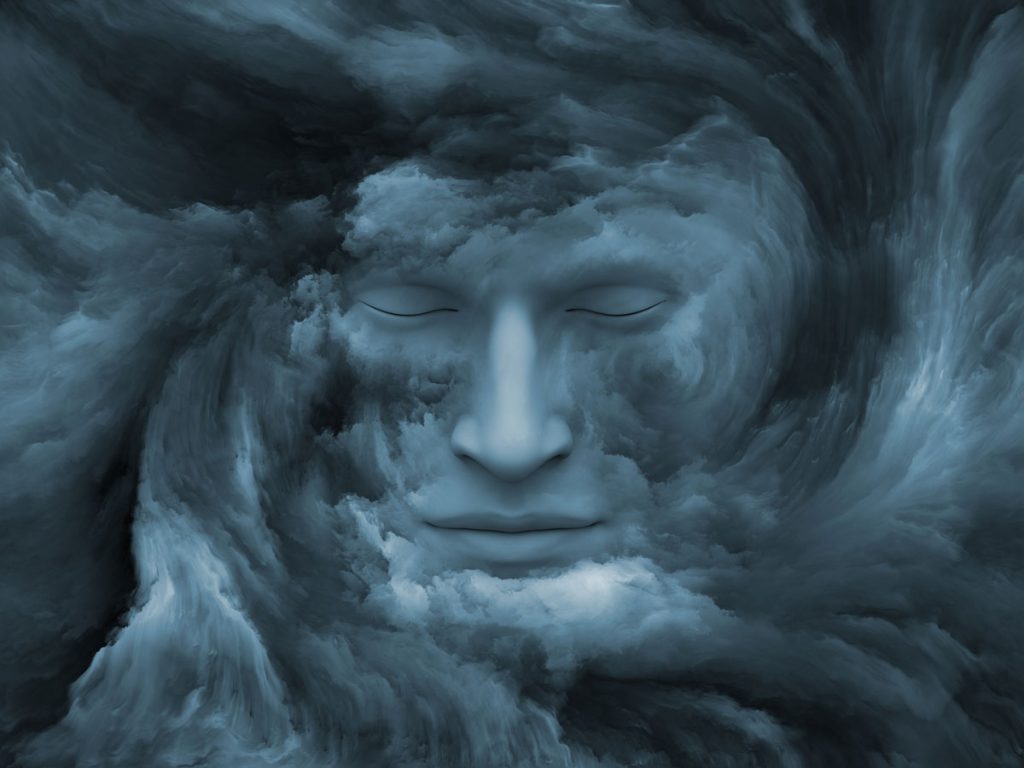 illustration of brain fog