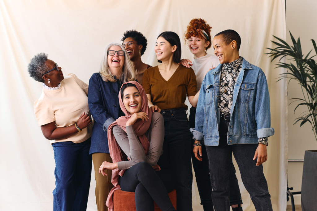 women from all over the world
