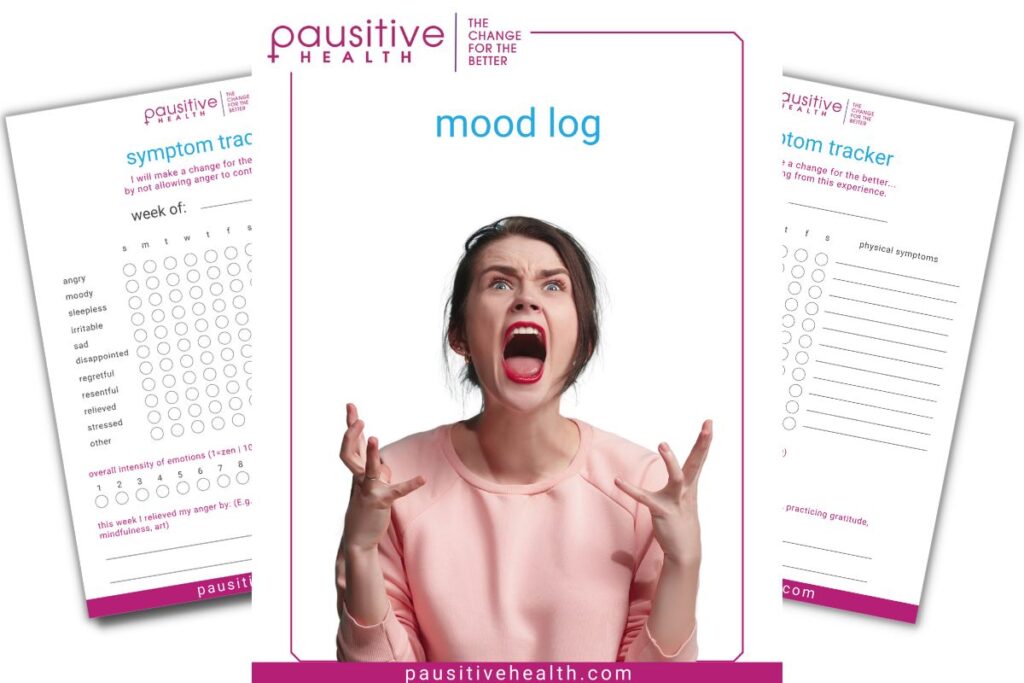 mood log workbook mockup