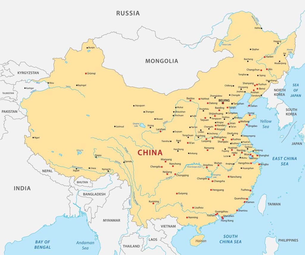 China map