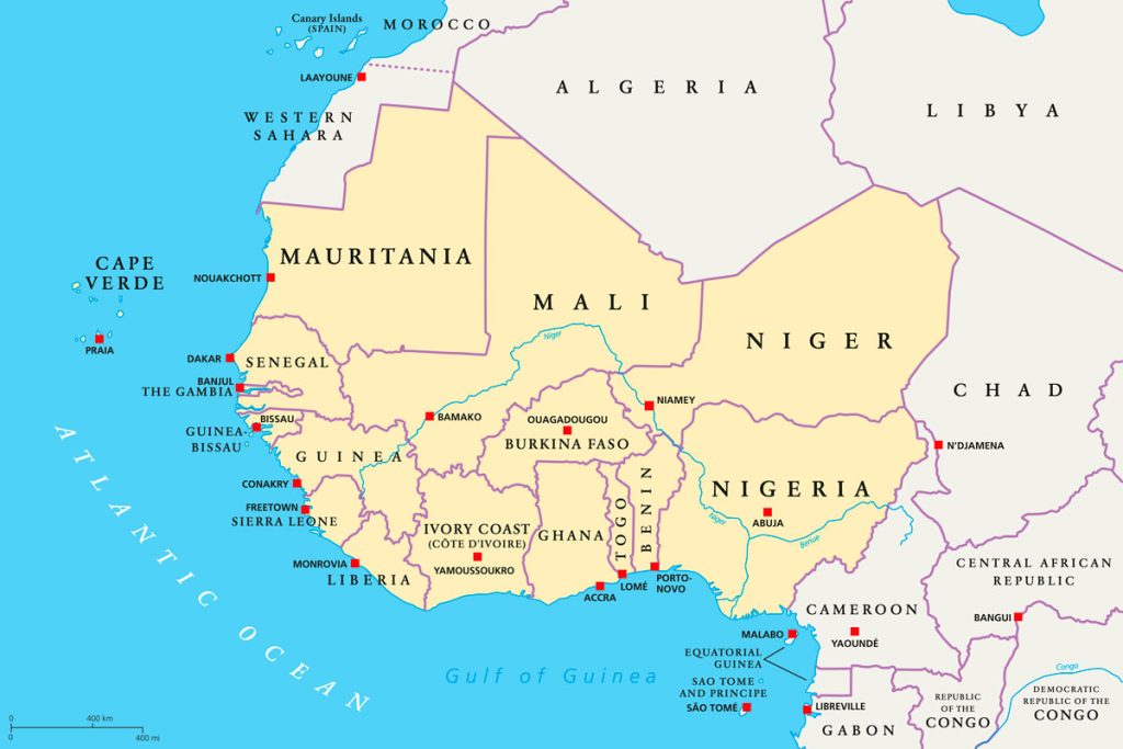West African Map